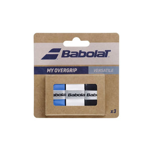 Overgrip Babolat My Overgrip Blanco/Negro/Azul X3