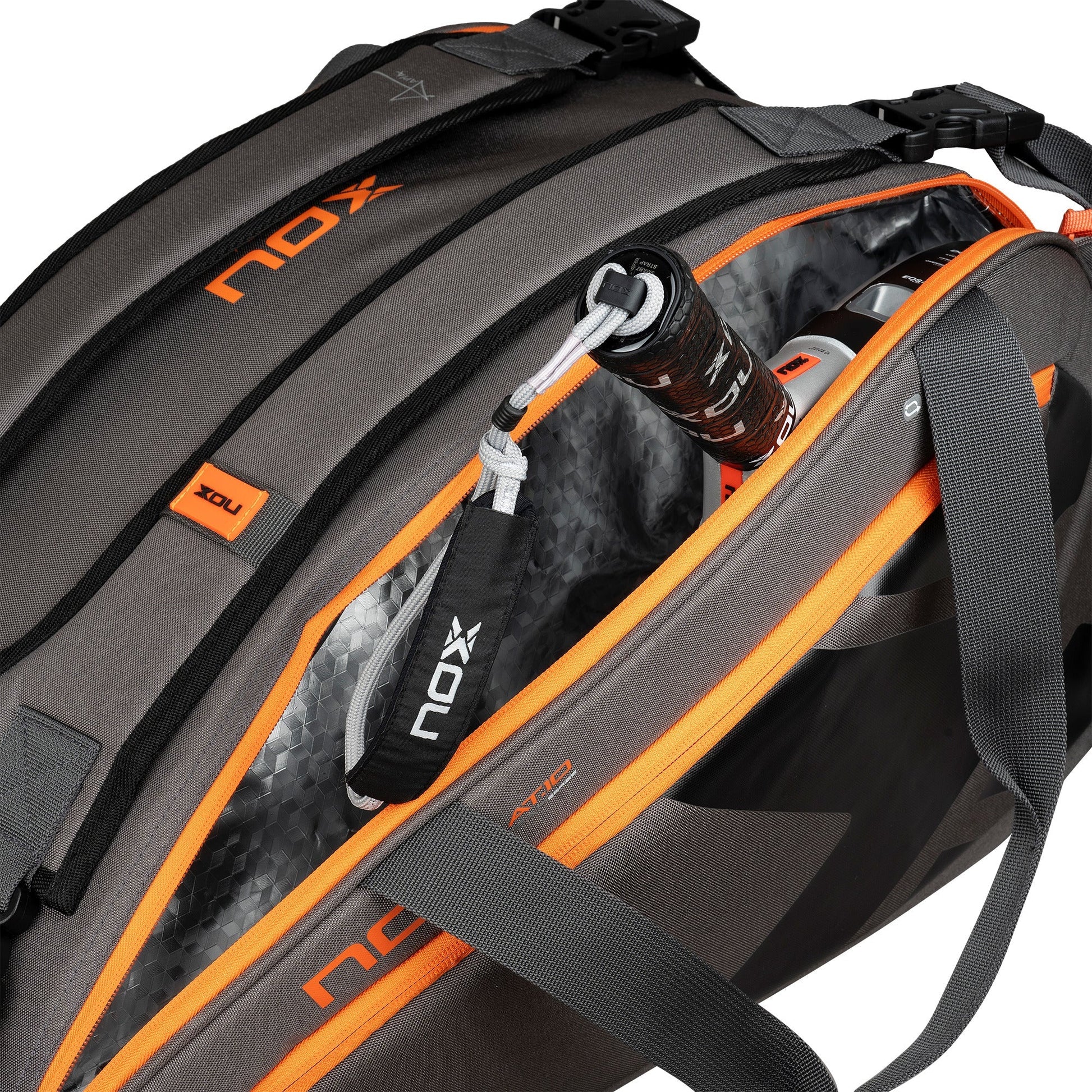 Bolso Paletero Nox AT10 Team Gris/Orange