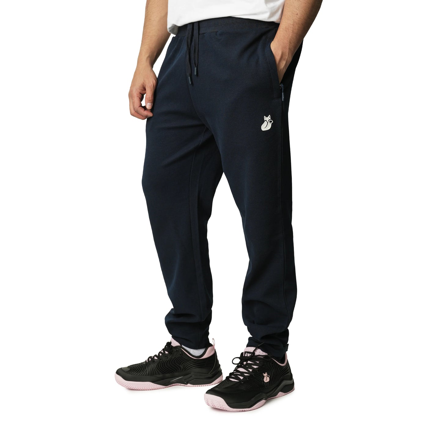 Pantalon Tilki Algodon Straight Lehinde Azul Marino