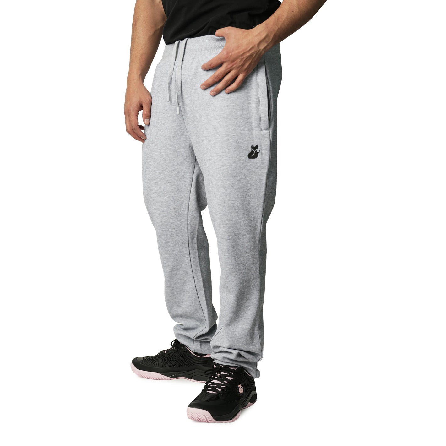 Pantalon Tilki Algodon Straight Lehinde Gris