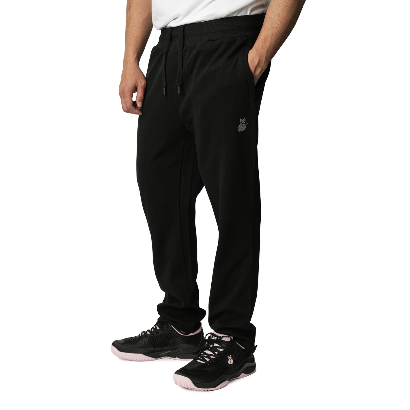 Pantalon Tilki Algodon Straight Lehinde Negro