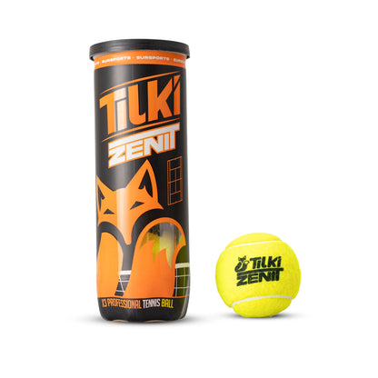 Tarro de Pelota Tilki Tenis Zenit X3