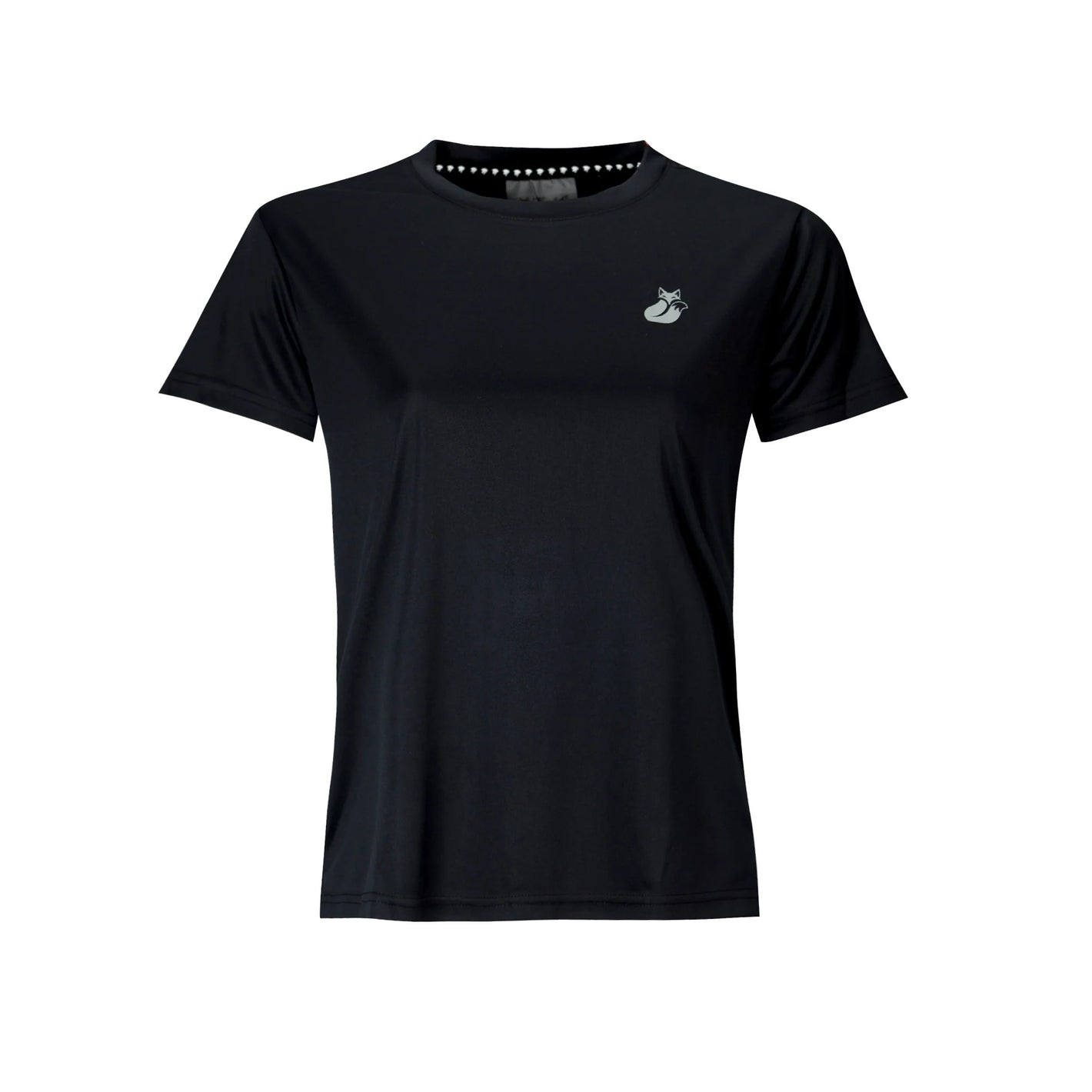 Polera Tilki Khombi Mujer Temel Negra/Gris