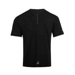 Polera Tilki Mix/Mesh Pro Lehinde Negro/Gris