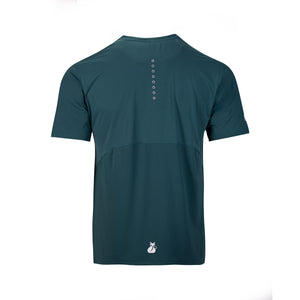 Polera Tilki Mix/Mesh Pro Lehinde Petroleo