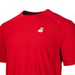 Polera Tilki Mix/Mesh Pro Lehinde Rojo/Blanco