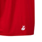 Polera Tilki Mix/Mesh Pro Lehinde Rojo/Blanco