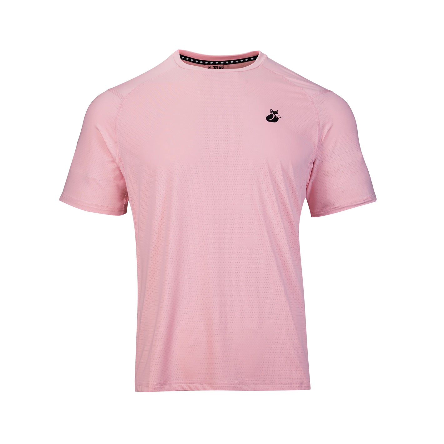 Polera Tilki Mix/Mesh Pro Lehinde Rosa/Negro