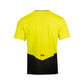 Polera Tilki Mesh Lehinde Amarillo Fluor/Negro