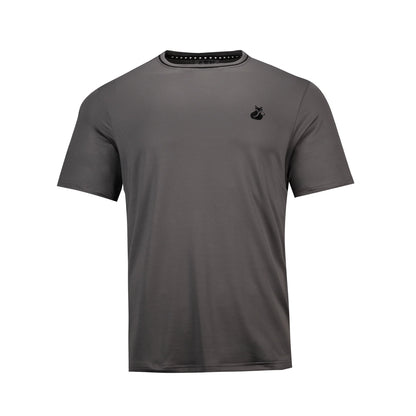 Polera Tilki Mesh Lehinde Negro/Gris