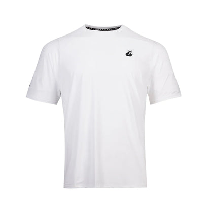 Polera Tilki Mix/Mesh Pro Lehinde Blanco/Negro