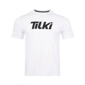 Polera Tilki Cotton Big Logo Tilki Blanco/Negro