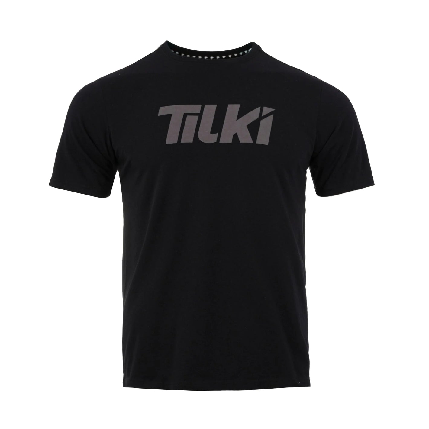 Polera Tilki Cotton Big Logo Tilki Negro/Gris