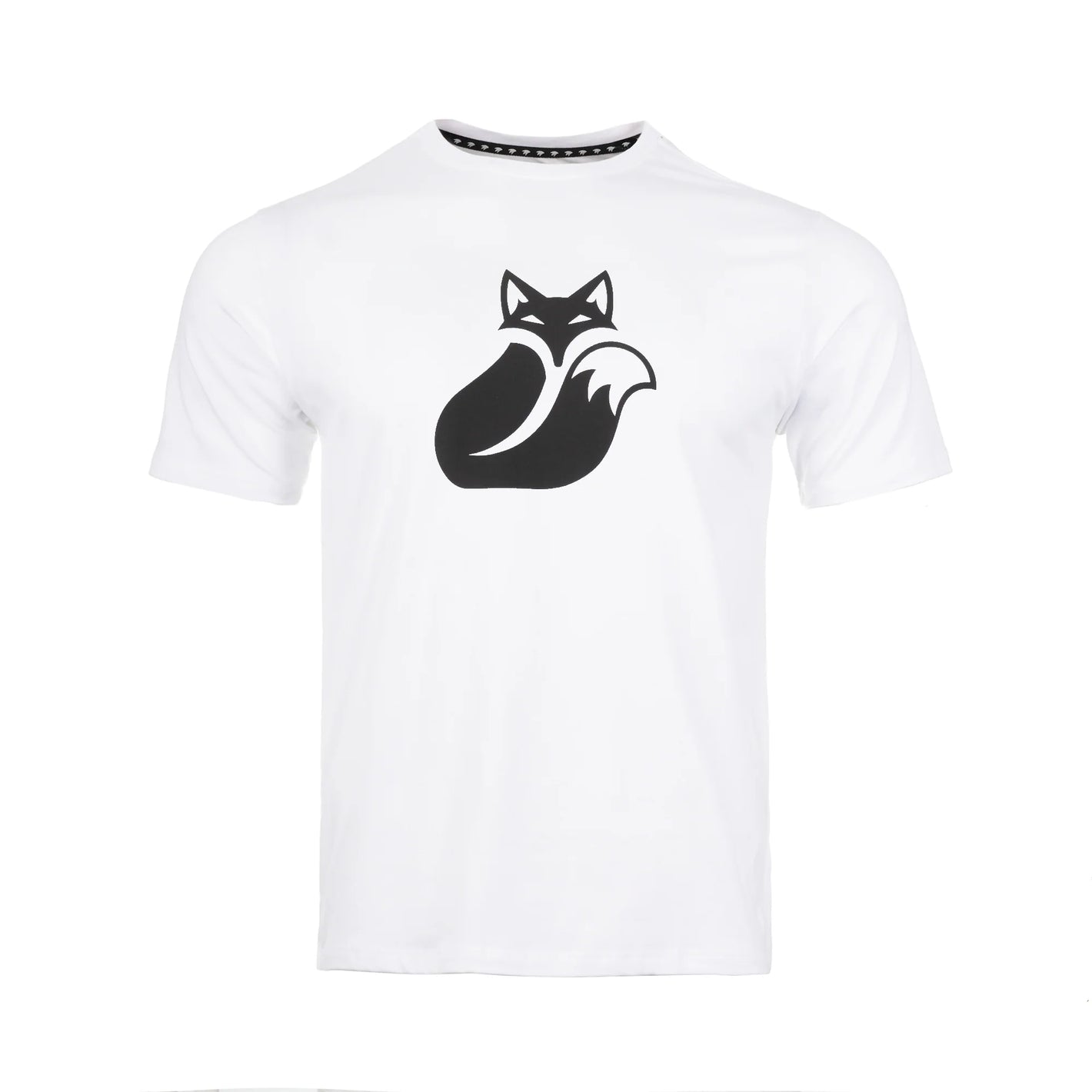 Polera Tilki Cotton Fox Big Logo Blanca/Negra