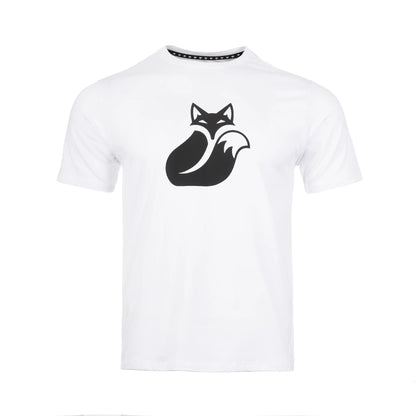 Polera Tilki Cotton Fox Big Logo Blanca/Negra