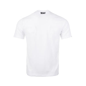 Polera Tilki Cotton Fox Big Logo Blanca/Negra
