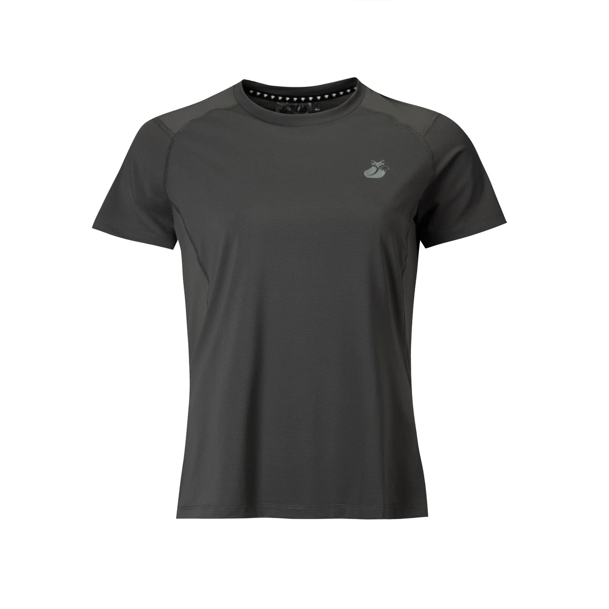 Polera Tilki Mix Mesh Pro Mujer Gris