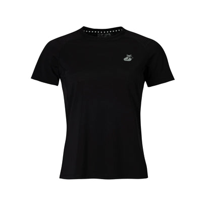 Polera Tilki Mix Mesh Pro Mujer Negro/Gris