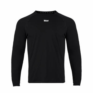 Polera Tilki Manga Larga Poly Lehinde Negra