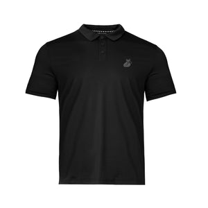 Polera Tilki Polo Pro Lehinde Negra/Gris