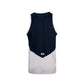 Polera Tilki Tank Mesh Lehinde Azul/Blanco