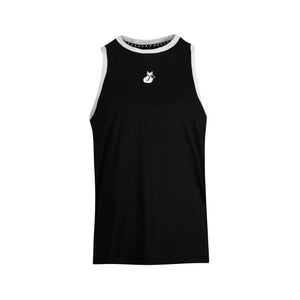 Polera Tilki Tank Mesh Lehinde Negro/Blanco