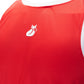 Polera Tilki Tank Mesh Lehinde Rojo/Blanco