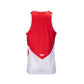 Polera Tilki Tank Mesh Lehinde Rojo/Blanco