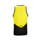 Polera Tilki Tank Mesh Lehinde Amarillo Fluor/Negro