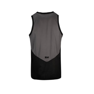 Polera Tilki Tank Mesh Lehinde Negro/Gris