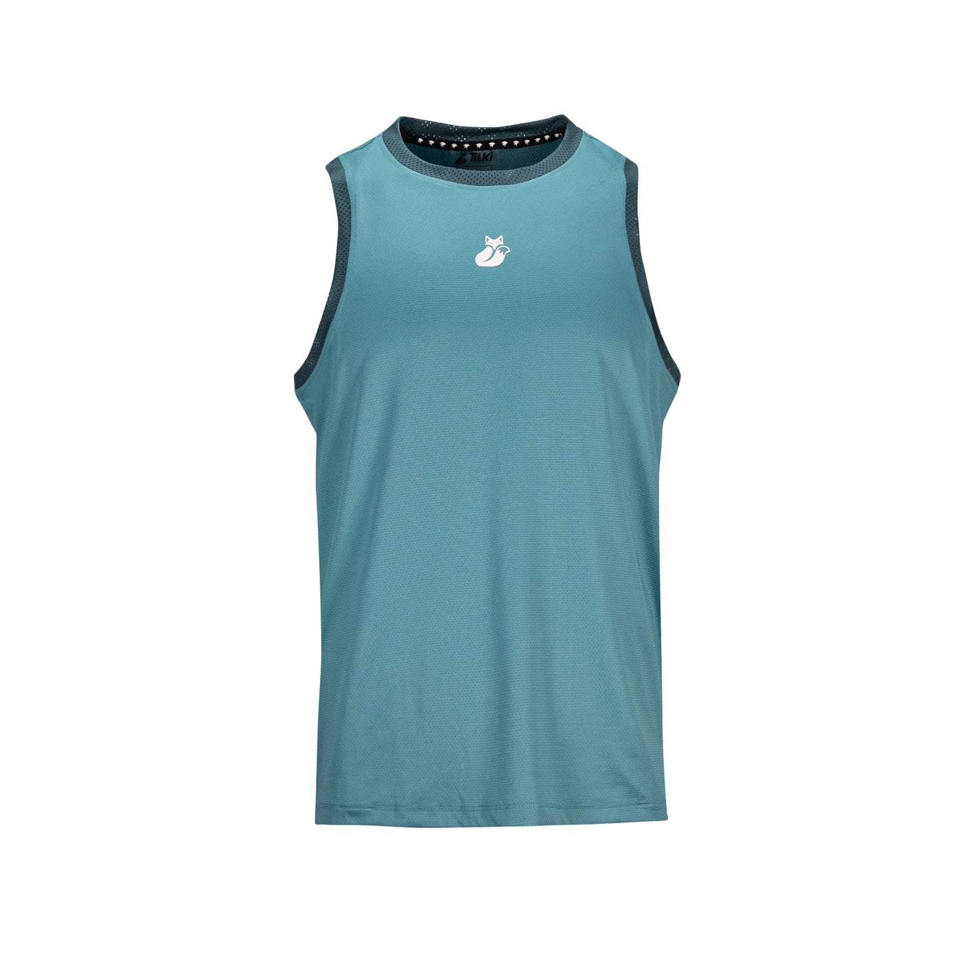 Polera Tilki Tank Mesh Lehinde Verde/Verde Oscuro