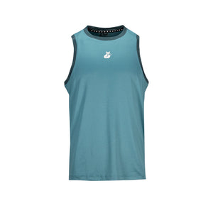 Polera Tilki Tank Mesh Lehinde Verde/Verde Oscuro