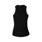 Polera Tilki Tank Mesh Mujer Negro/Gris