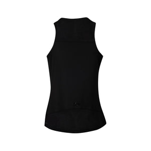 Polera Tilki Tank Mesh Mujer Negro/Gris