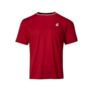 Polera Tilki Mesh Lehinde Rojo/Blanco