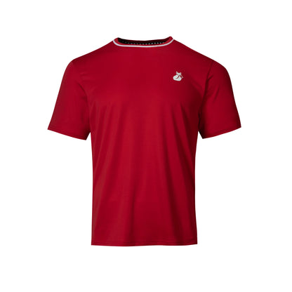 Polera Tilki Mesh Lehinde Rojo/Blanco