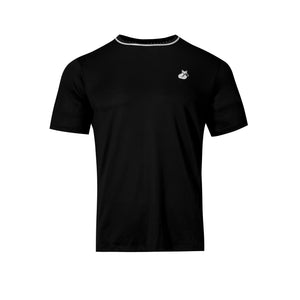 Polera Tilki Mesh Lehinde Negro/Blanco