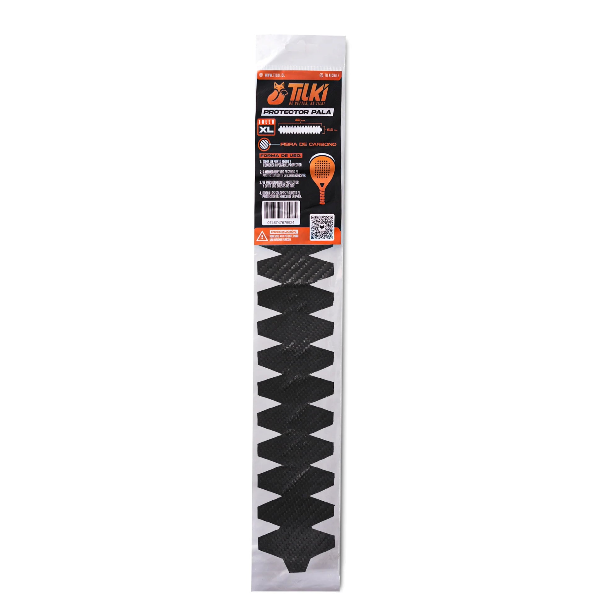Protector Pala Tilki Fibra Carbono Talla XL