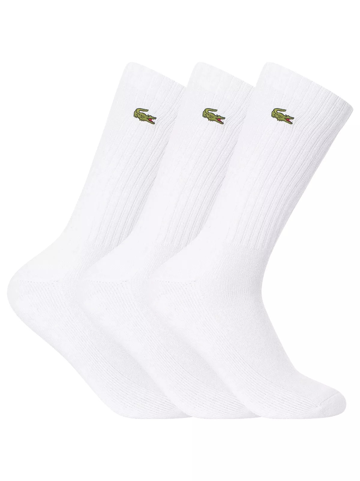 Calcetin Lacoste Sport Blanco X3