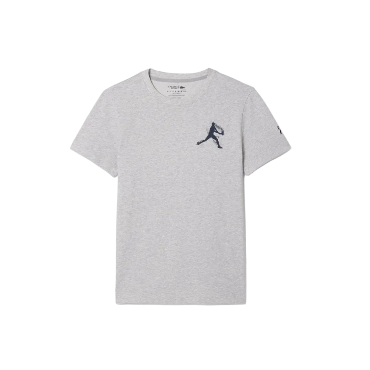 Polera Lacoste Novak Djokovic Gris