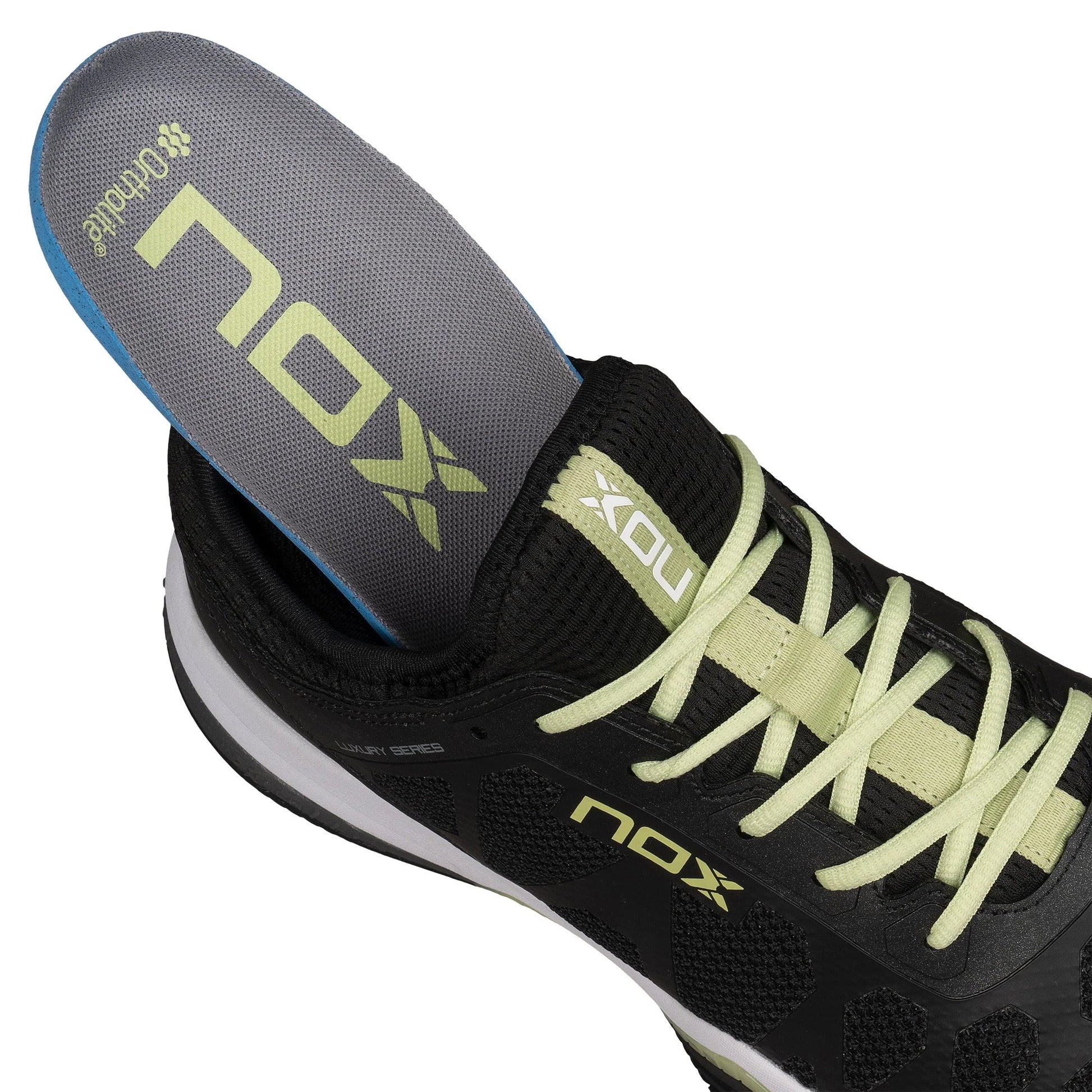 Zapatilla Nox Nerbo Negro/Lima